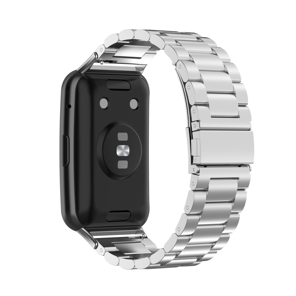  Lyxigt Metallarmband För Huawei Watch Fit - Silver