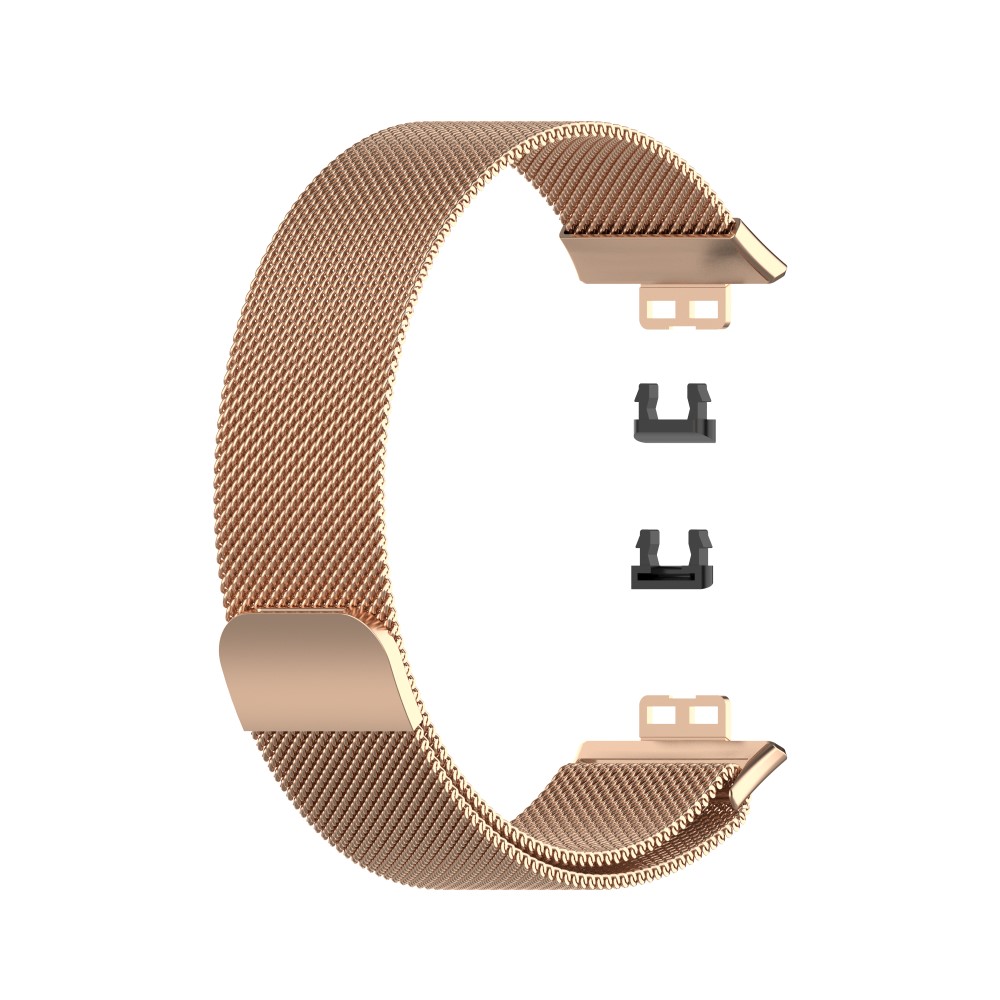  Milanese Loop Metall Armband Huawei Watch Fit - Roséguld
