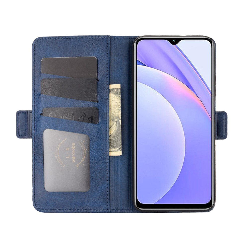  Xiaomi Redmi 9T - Fodral Med Magnetisk Stängning - Blå