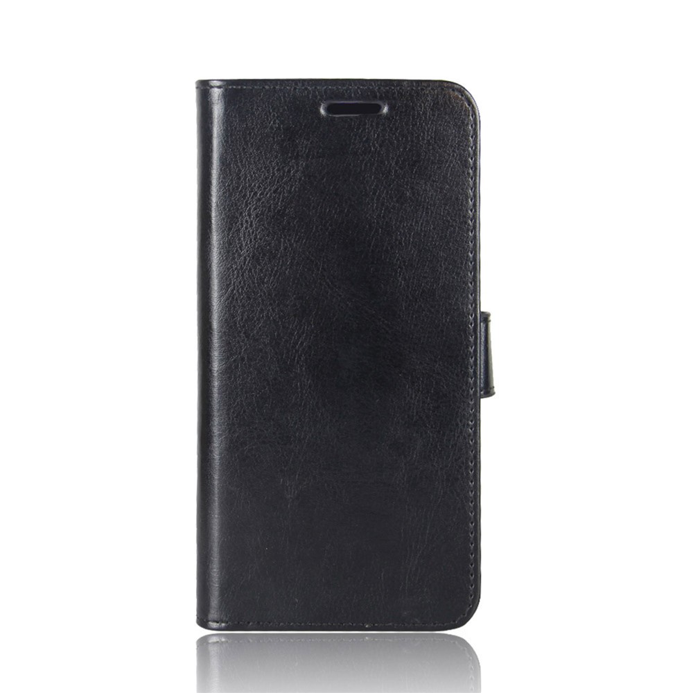  Xiaomi Redmi 9T - Crazy Horse Läder Fodral - Svart