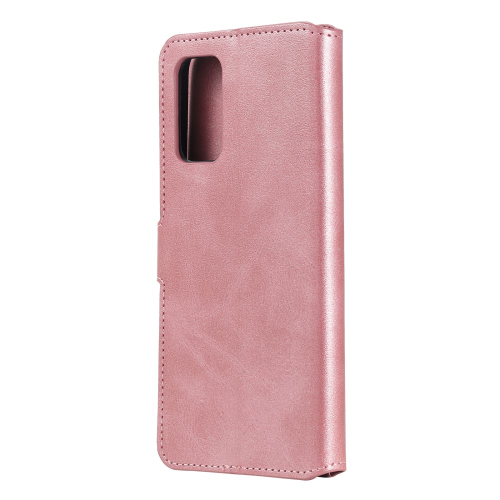  Xiaomi Redmi 9T - Solid Läder Fodral - Roséguld