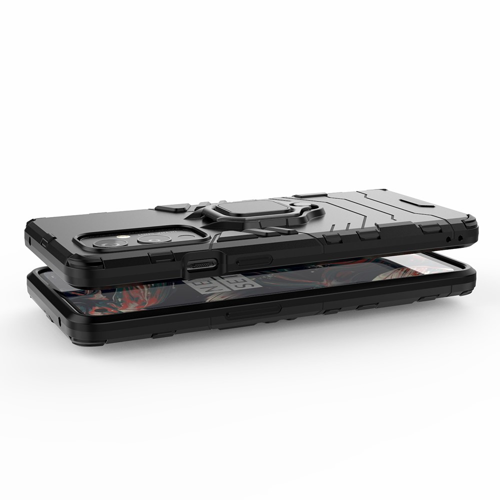  OnePlus 9 - Hybrid Ring Skal - Svart