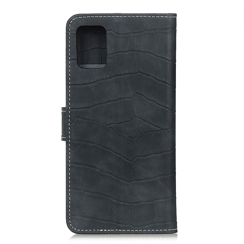  OnePlus 9 - Krokodil Textur Fodral - Svart
