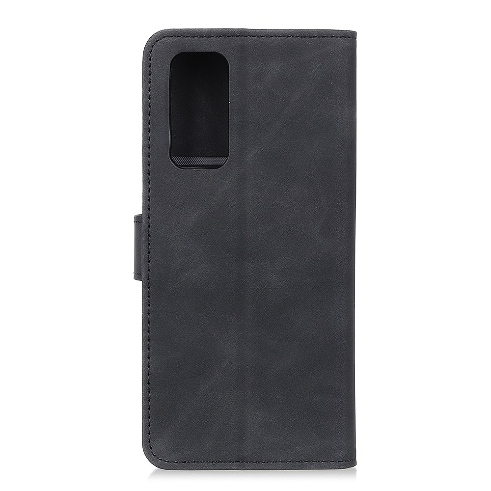 KHAZNEH OnePlus 9 - KHAZNEH Retro Läder Fodral - Svart