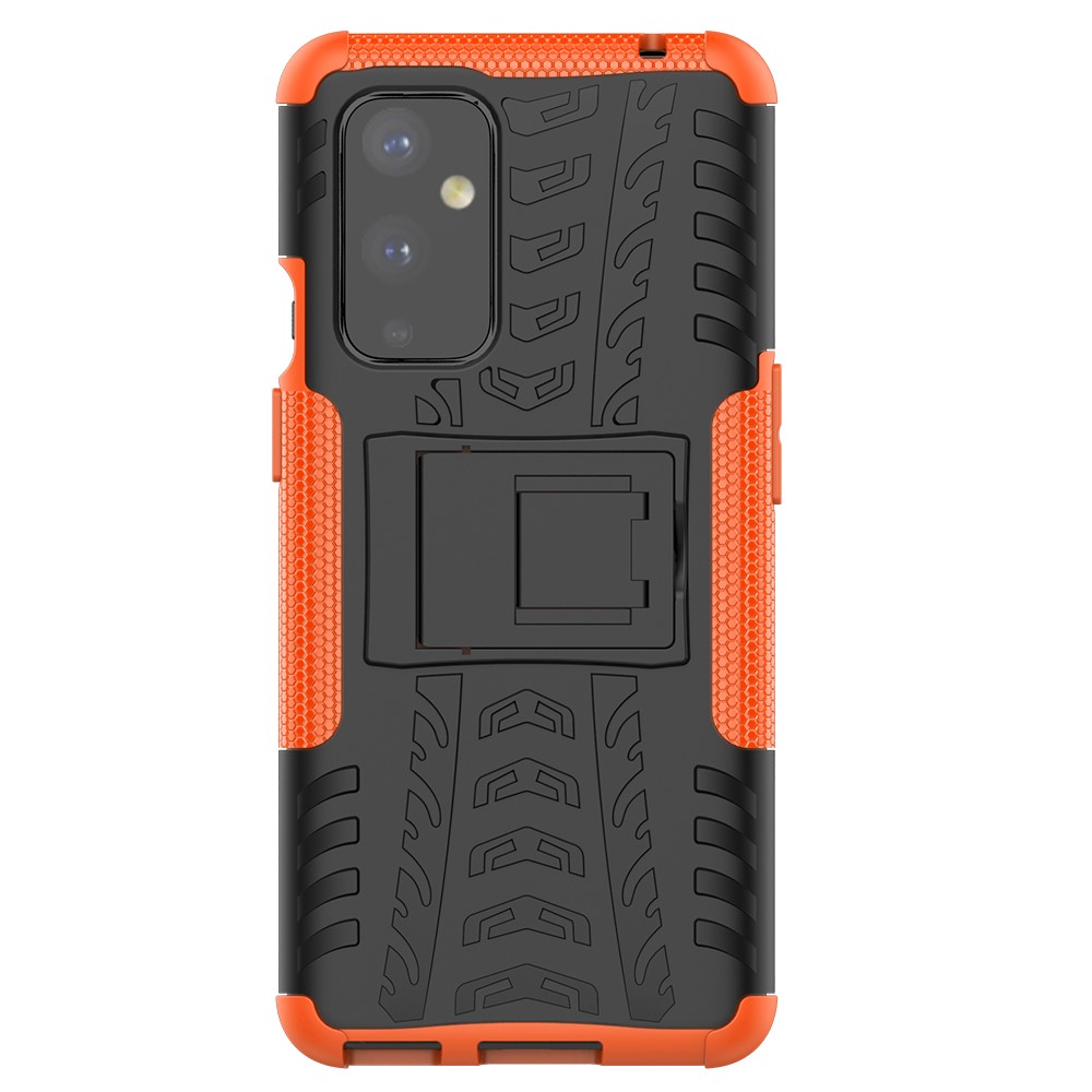  OnePlus 9 - Ultimata Stöttåliga Skalet med Stöd - Orange