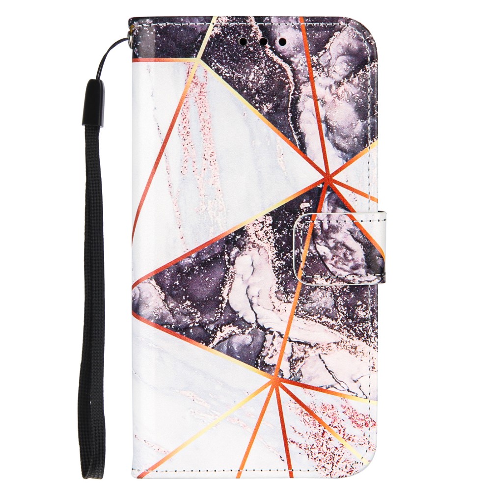  OnePlus 9 - Marmor Textur Läder Fodral