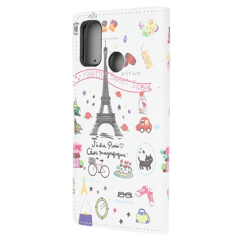  Motorola Moto G10/G20/G30 - Fodral Med Tryck - Eiffeltornet