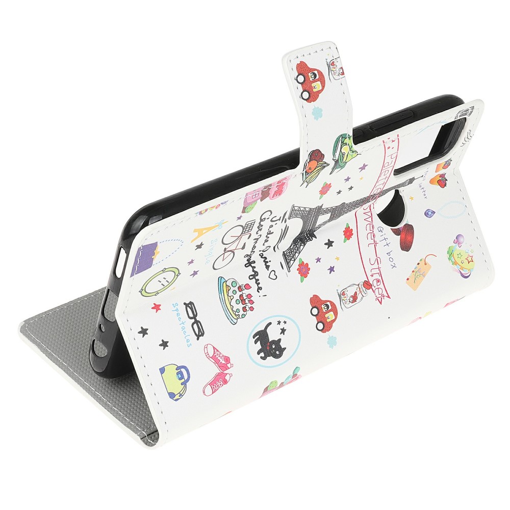 Motorola Moto G10/G20/G30 - Fodral Med Tryck - Eiffeltornet