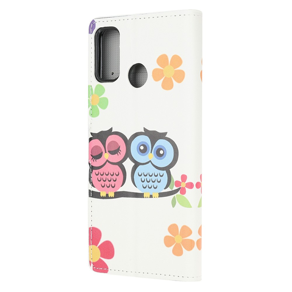  Motorola Moto G10/G20/G30 - Fodral Med Tryck - Ugglor