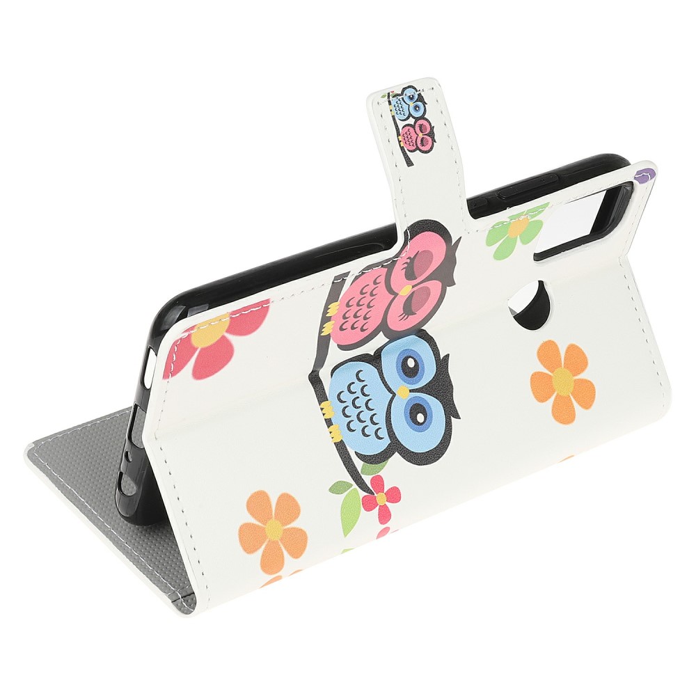  Motorola Moto G10/G20/G30 - Fodral Med Tryck - Ugglor