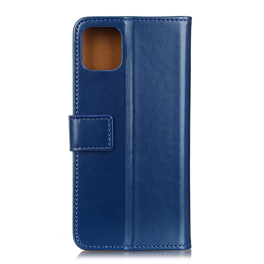 Xiaomi Mi 11 - Tri-Color Läder Fodral - Blå