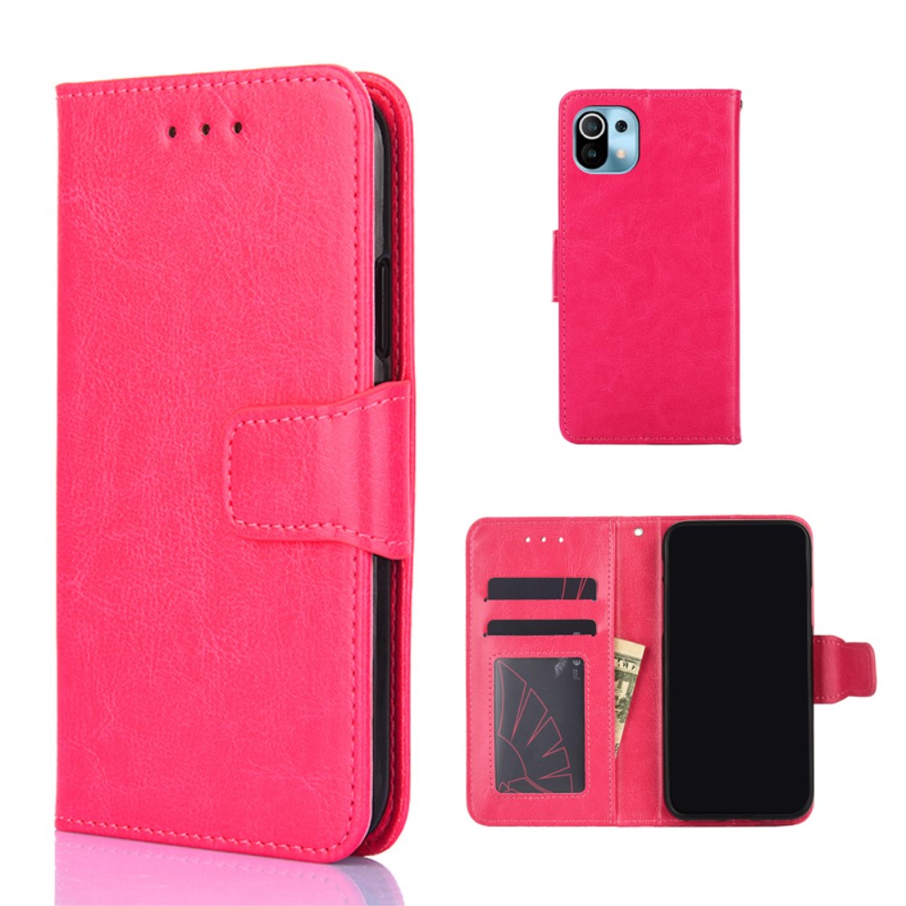  Xiaomi Mi 11 - Plånboksfodral - Rosa