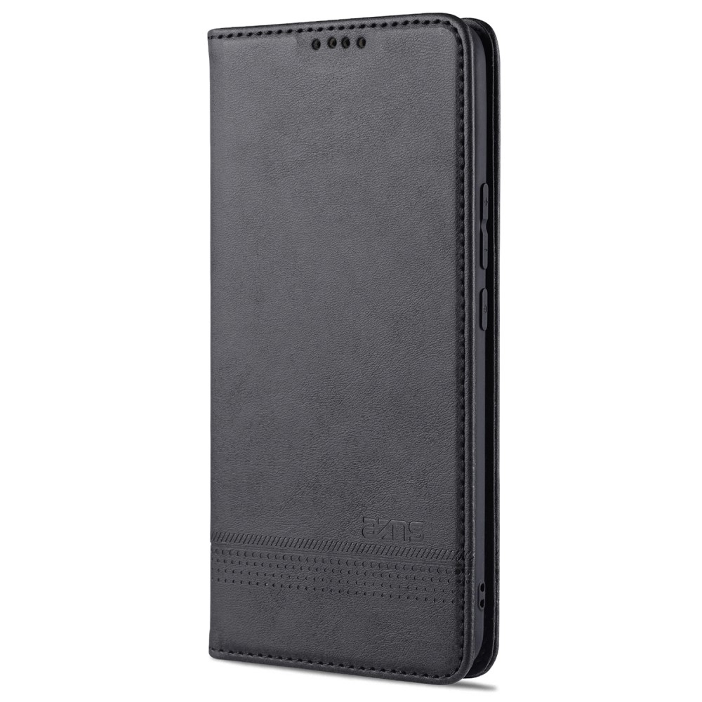 AZNS Xiaomi Mi 11 - AZNS Läder Flip Fodral - Svart