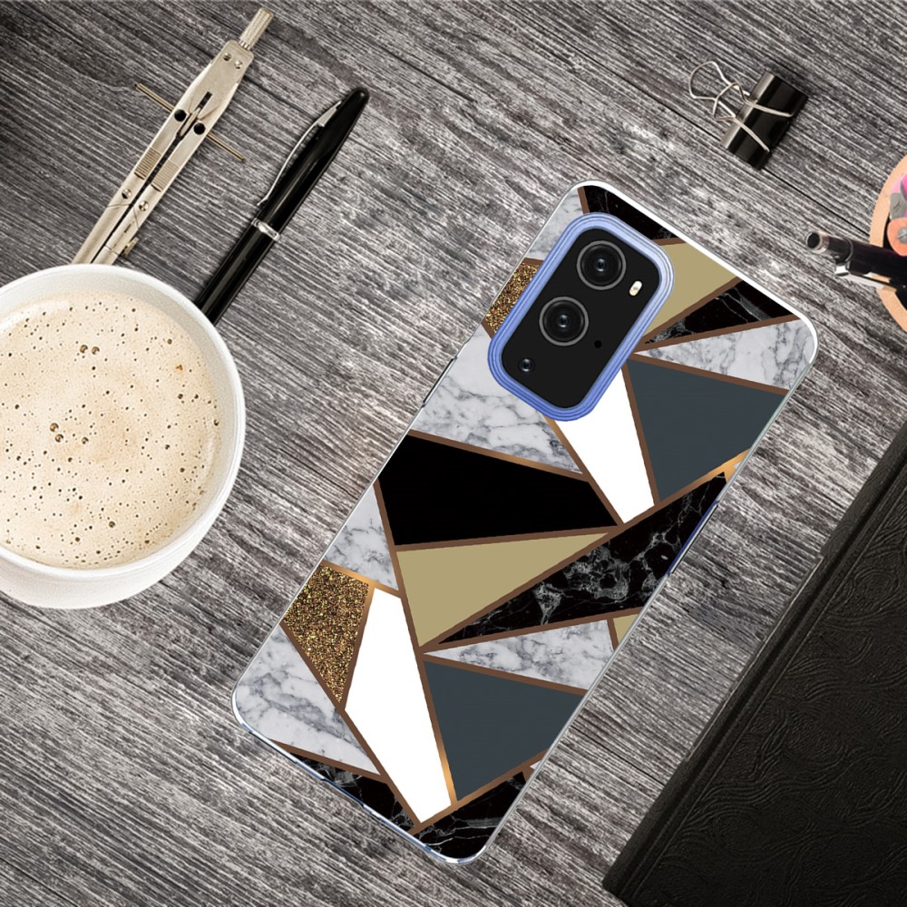  OnePlus 9 Pro - Marmor TPU Skal