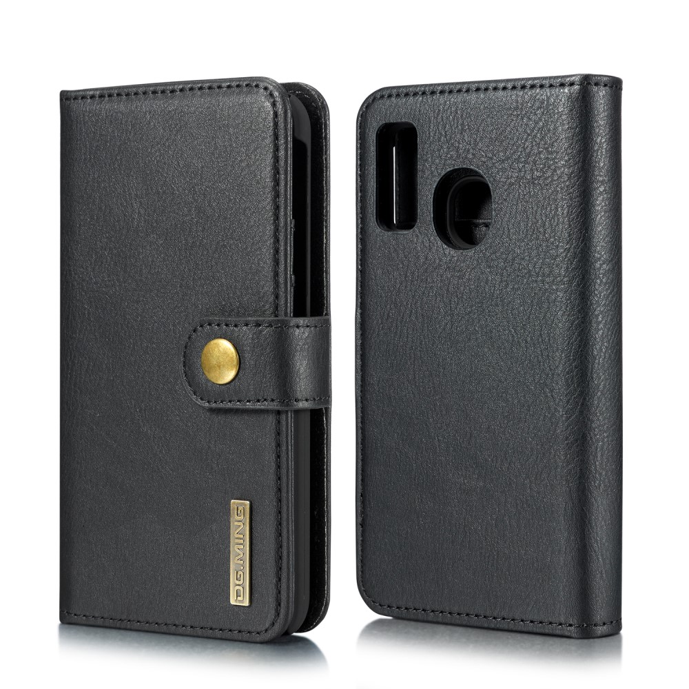 DG.MING Samsung Galaxy A40 - DG.MING 2in1 Magnet Fodral - Svart