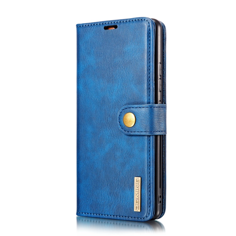 DG.MING Samsung Galaxy A12 - DG.MING 2in1 Magnet Fodral - Blå
