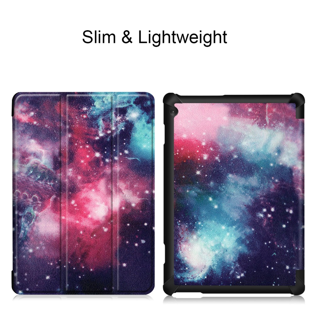  Lenovo Tab M10 TB-X605F TB-X505F Tri-Fold Fodral - Cosmic Space
