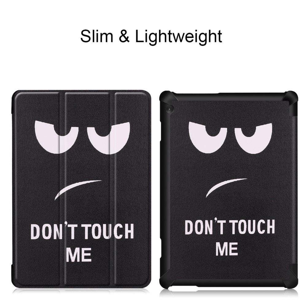  Lenovo Tab M10 TB-X605F TB-X505F Tri-Fold Fodral - Dont Touch Me
