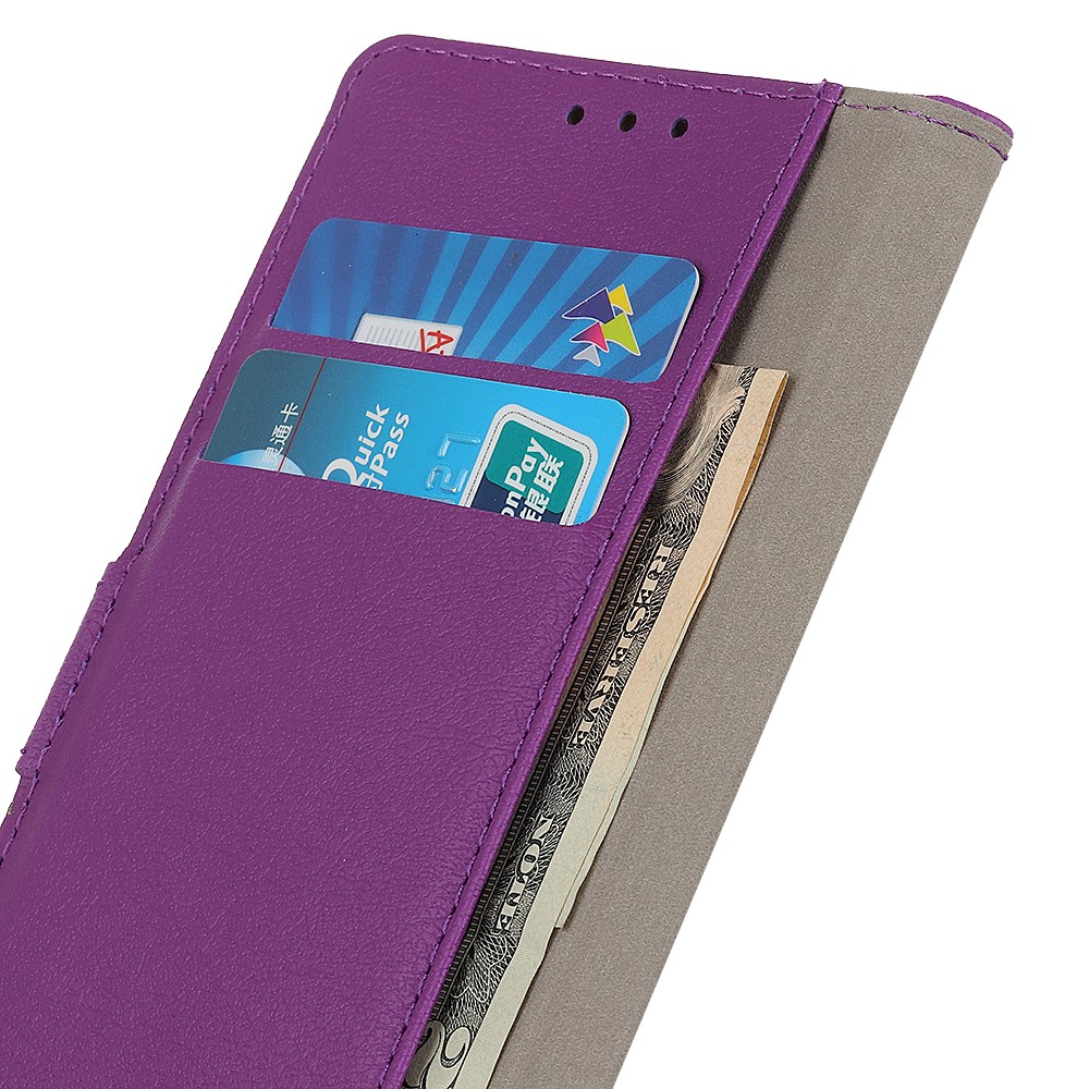  Realme 8 / 8 Pro - Plånboksfodral - Lila