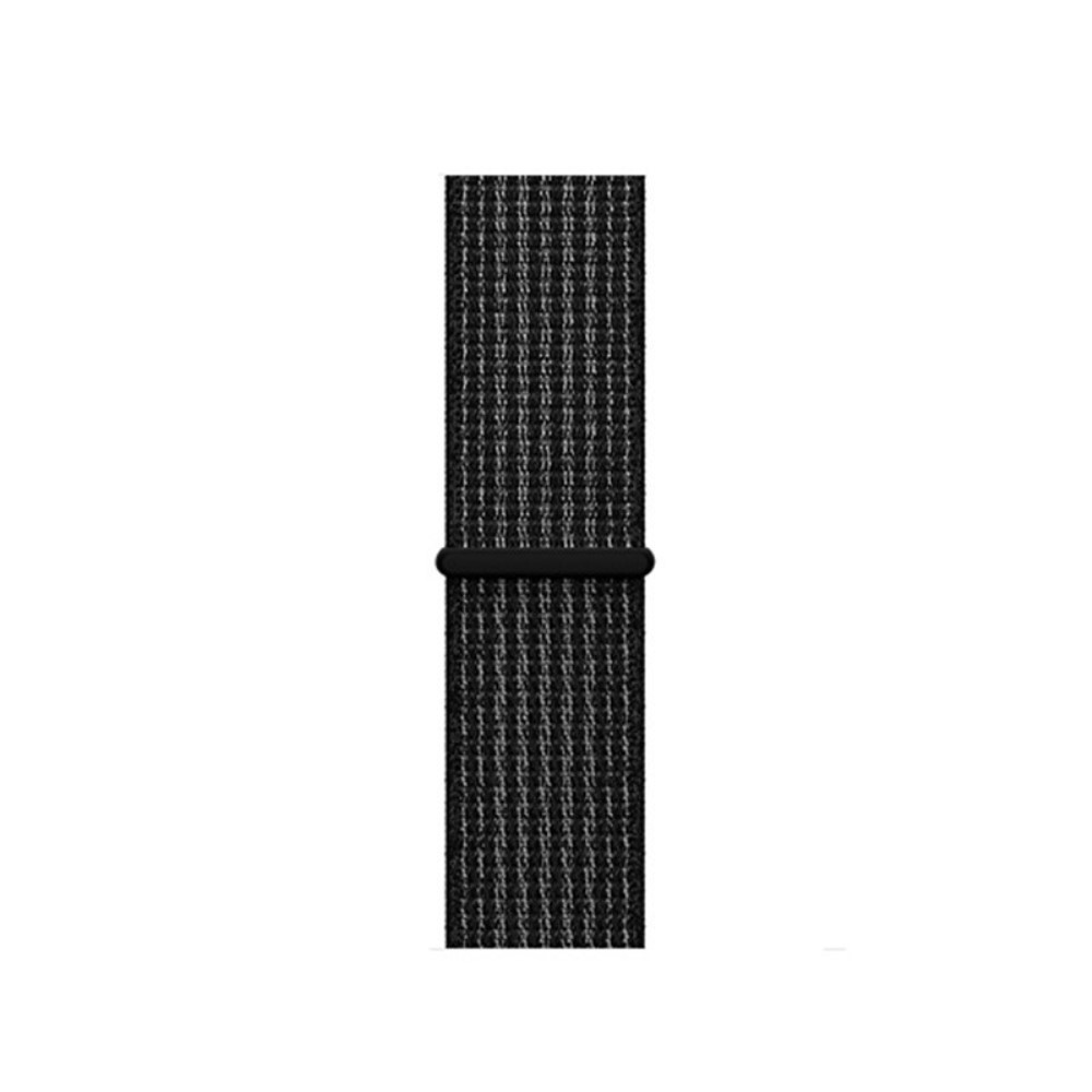  Nylon Armband Apple Watch 42/44/45/46/49 mm Svart