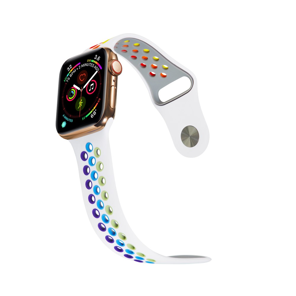  Ihåligt Silikon Armband Apple Watch 42/41/40/38 mm - Pride