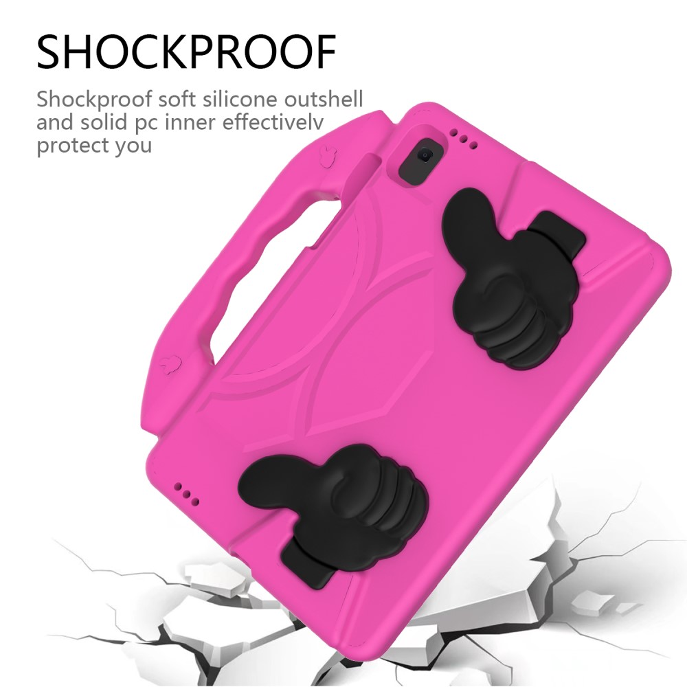 Samsung Galaxy Tab S5e - EVA Shockproof Kickstand Skal - Rosa