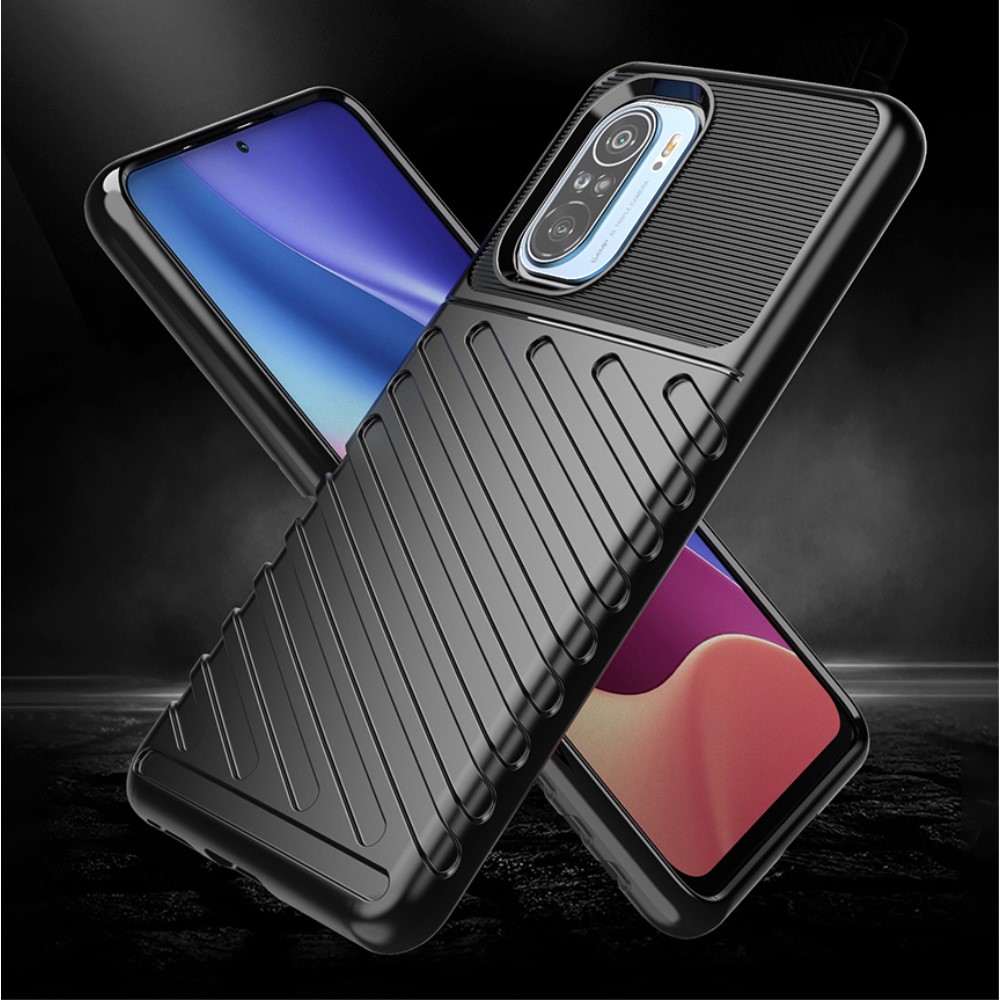  Xiaomi Mi 11i - Twill Textur Skal - Grön