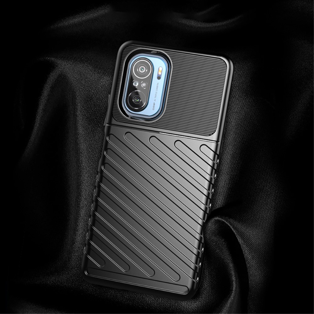  Xiaomi Mi 11i - Twill Textur Skal - Grön