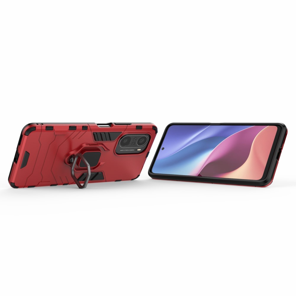  Xiaomi Mi 11i - Hybrid Ring Skal - Röd