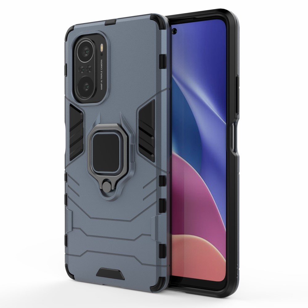  Xiaomi Mi 11i - Hybrid Ring Skal - Blå