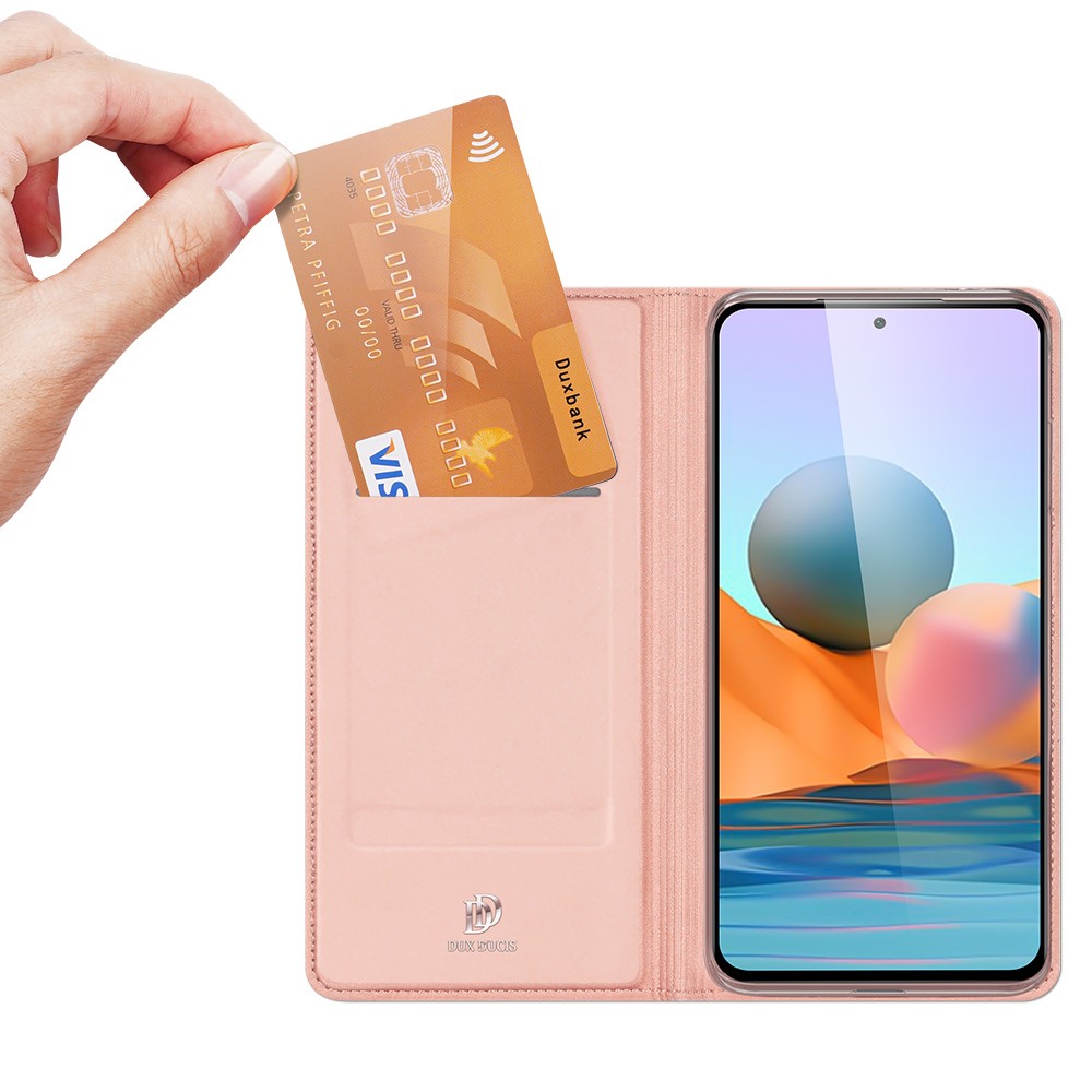 DUX DUCIS Xiaomi Redmi Note 10 Pro - DUX DUCIS Skin Pro Fodral - Roséguld