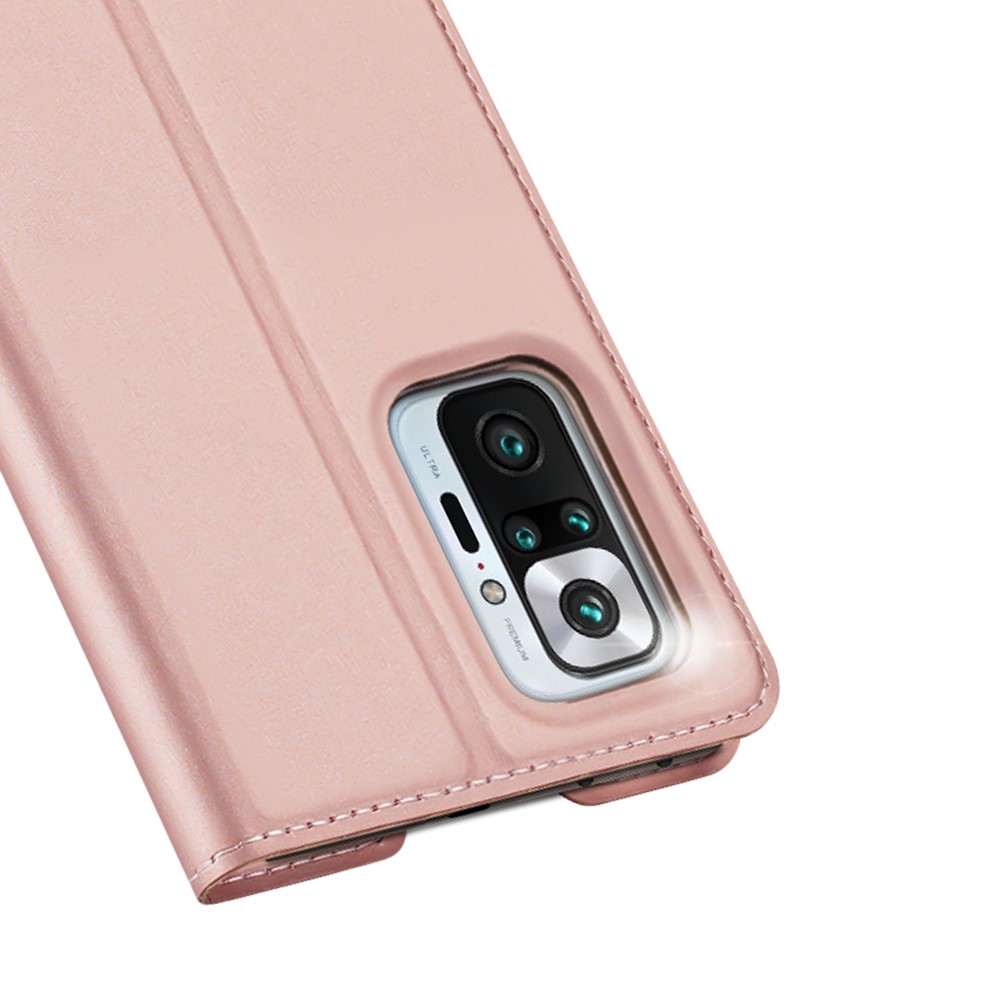 DUX DUCIS Xiaomi Redmi Note 10 Pro - DUX DUCIS Skin Pro Fodral - Roséguld