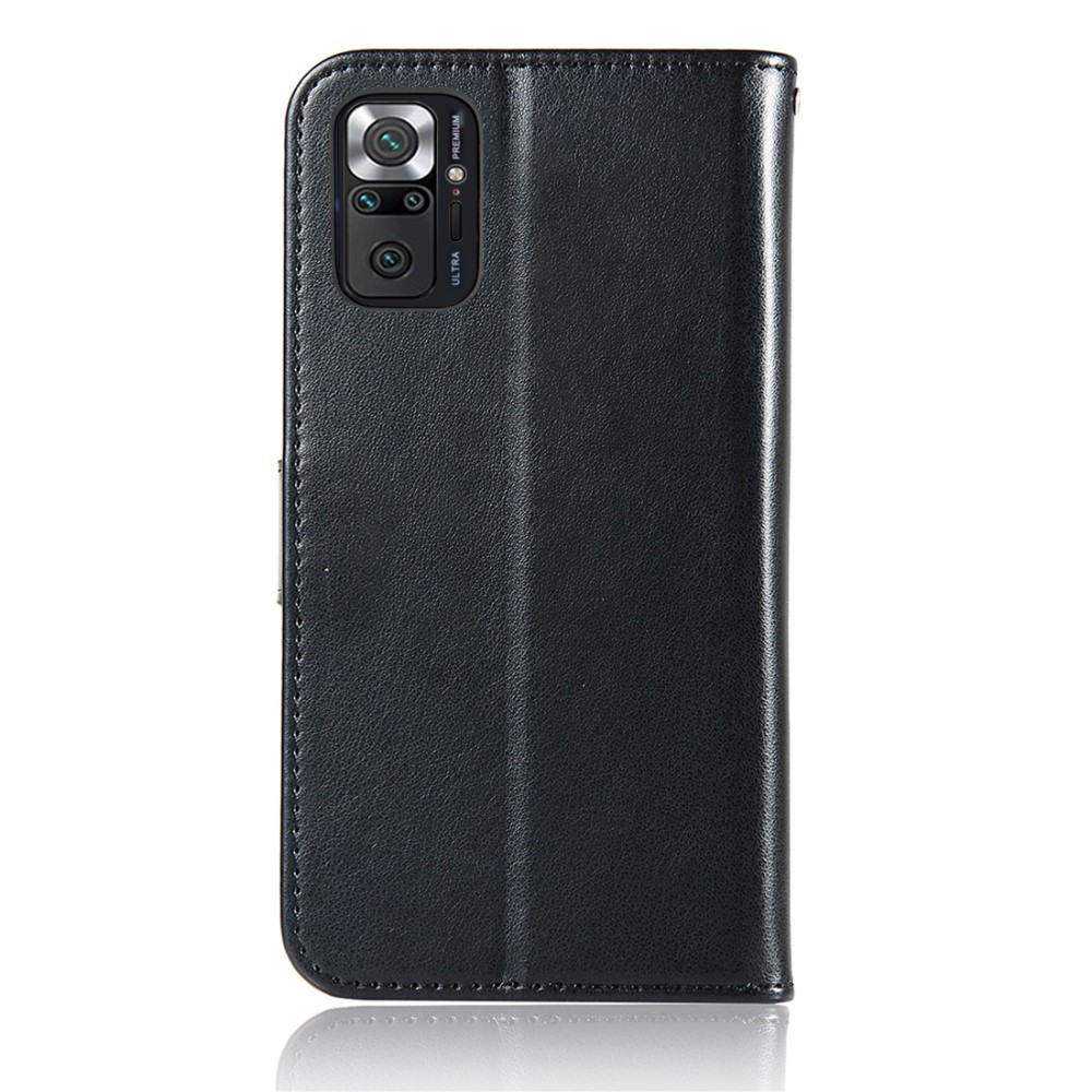  Xiaomi Redmi Note 10 Pro - Owl Dream Catcher Läder Fodral - Svart