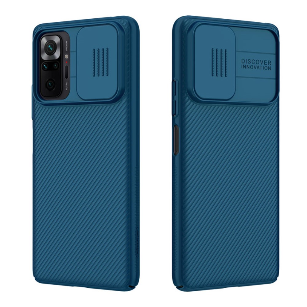 NILLKIN Xiaomi Redmi Note 10 Pro - NILLKIN CamShield Pro Skal - Blå