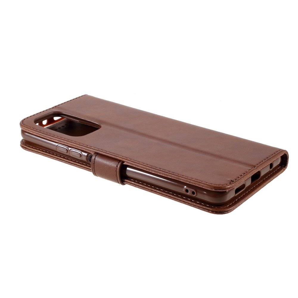 LC.IMEEKE Xiaomi Redmi Note 10 Pro - LC.IMEEKE Läder Fodral - Brun