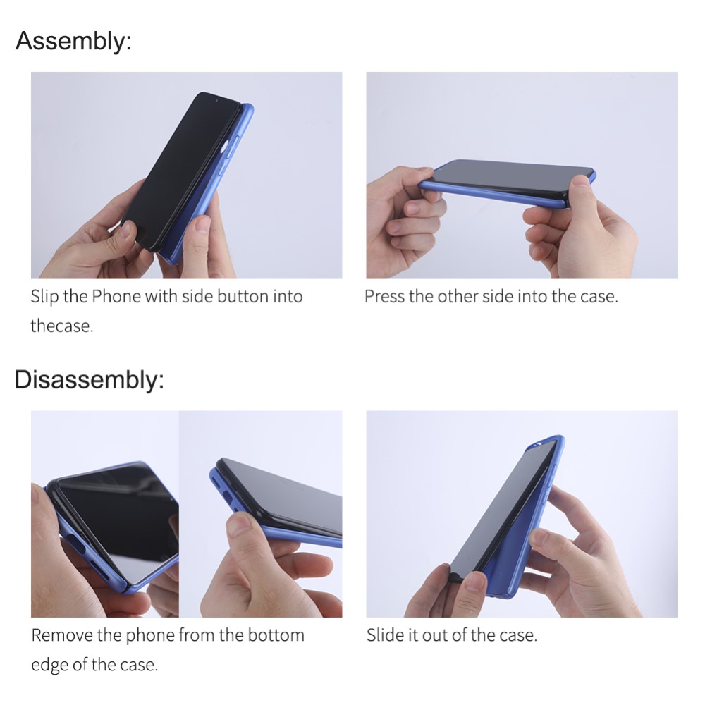 NILLKIN Xiaomi Redmi Note 10 Pro - NILLKIN Shield Frostat Skal - Svart