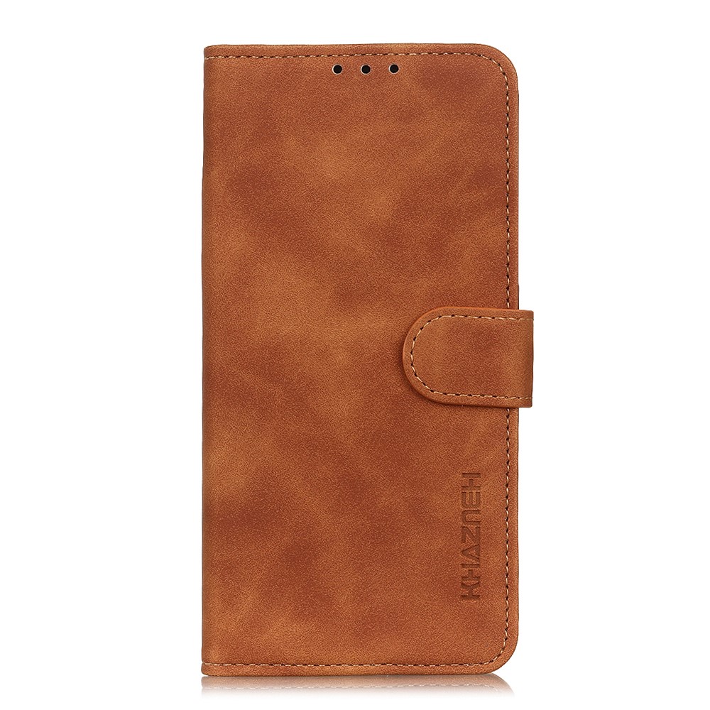 KHAZNEH Xiaomi Mi 11 Lite - KHAZNEH Retro Läder Fodral - Brun