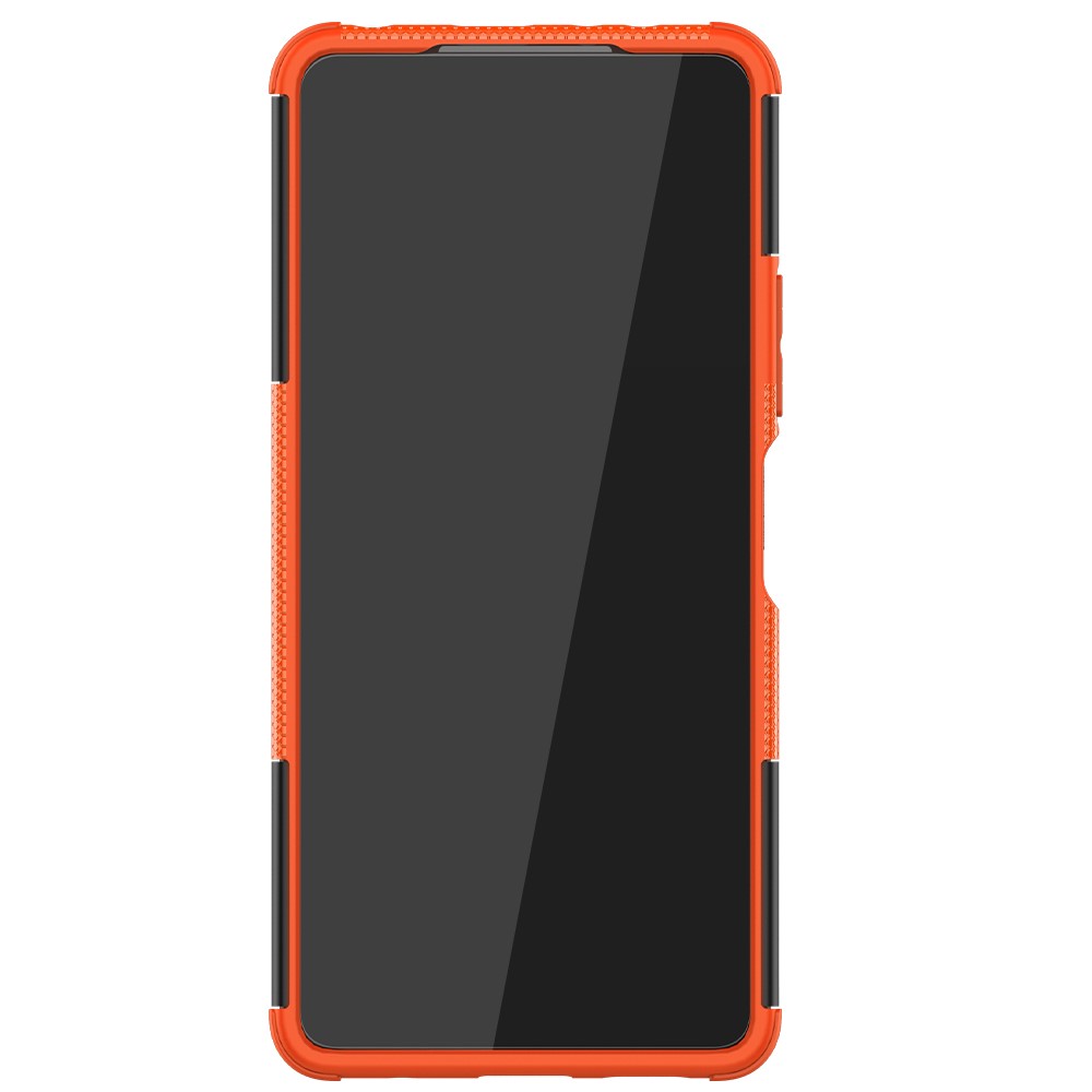  Xiaomi Redmi Note 10 Pro - Ultimata Stöttåliga Skalet med Stöd - Orange