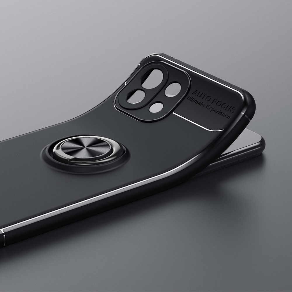  Xiaomi Mi 11 Lite - Ring Skal - Svart/Blå