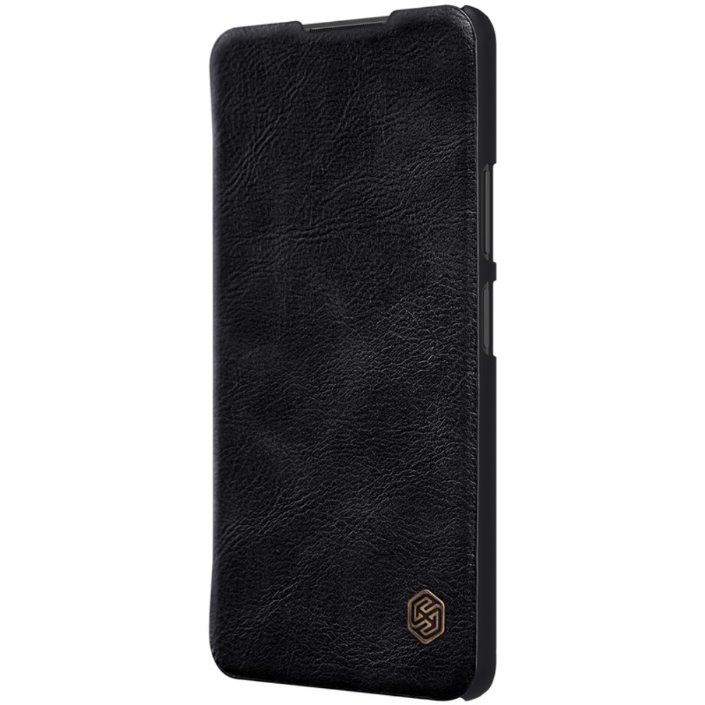 NILLKIN Xiaomi Redmi Note 10 Pro - NILLKIN Qin Läder Fodral - Svart