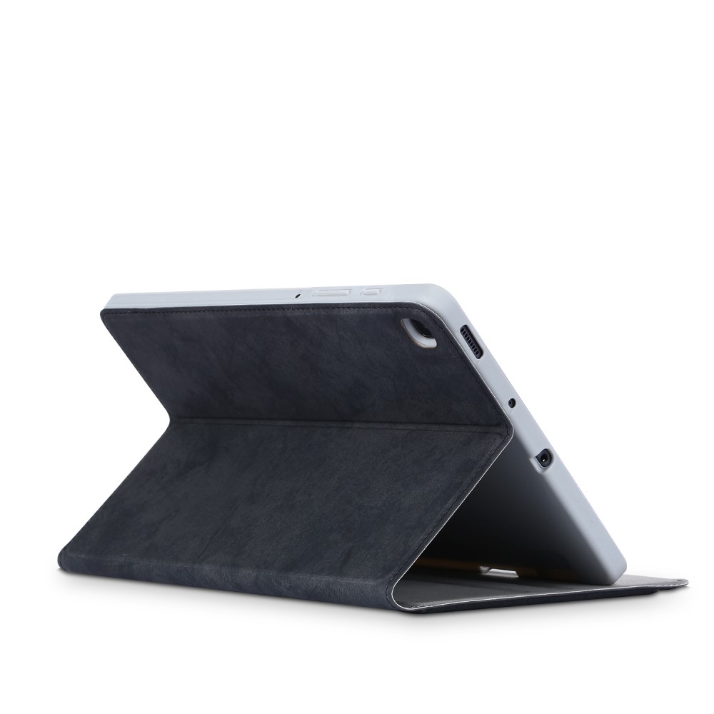  Samsung Galaxy Tab S6 Lite - Fodral Med Frontficka Och Pennhållare - Svart