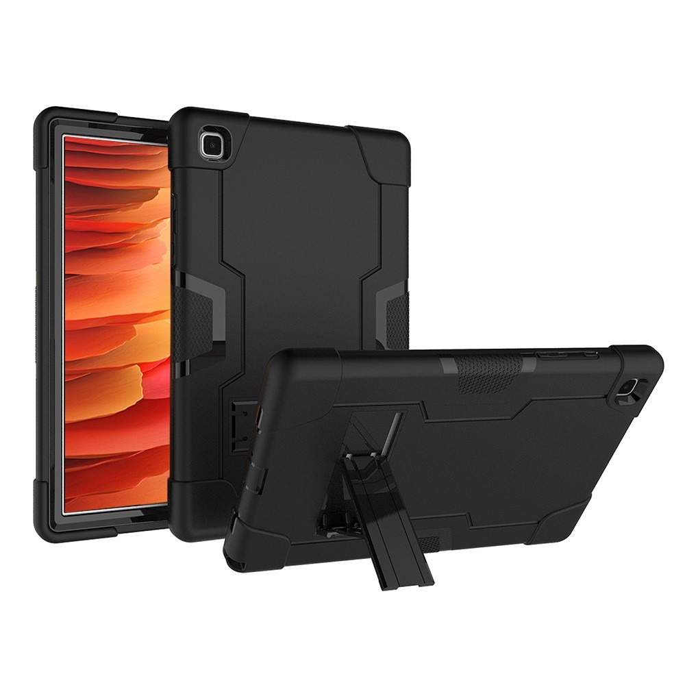  Samsung Galaxy Tab A7 10.4 Skal Shockproof Hybrid Med Kickstand Svart