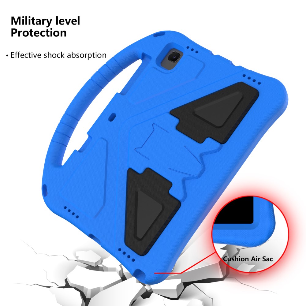  Samsung Galaxy Tab A7 10.4 Skal Eva Med Kickstand För Barn Blå