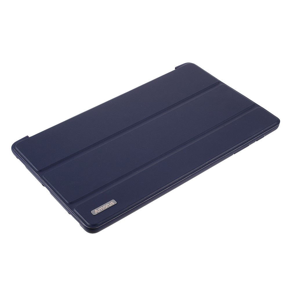 AMORUS Samsung Galaxy Tab A 10.1 (2019) - AMORUS Tri-Fold Fodral - Mörk Blå