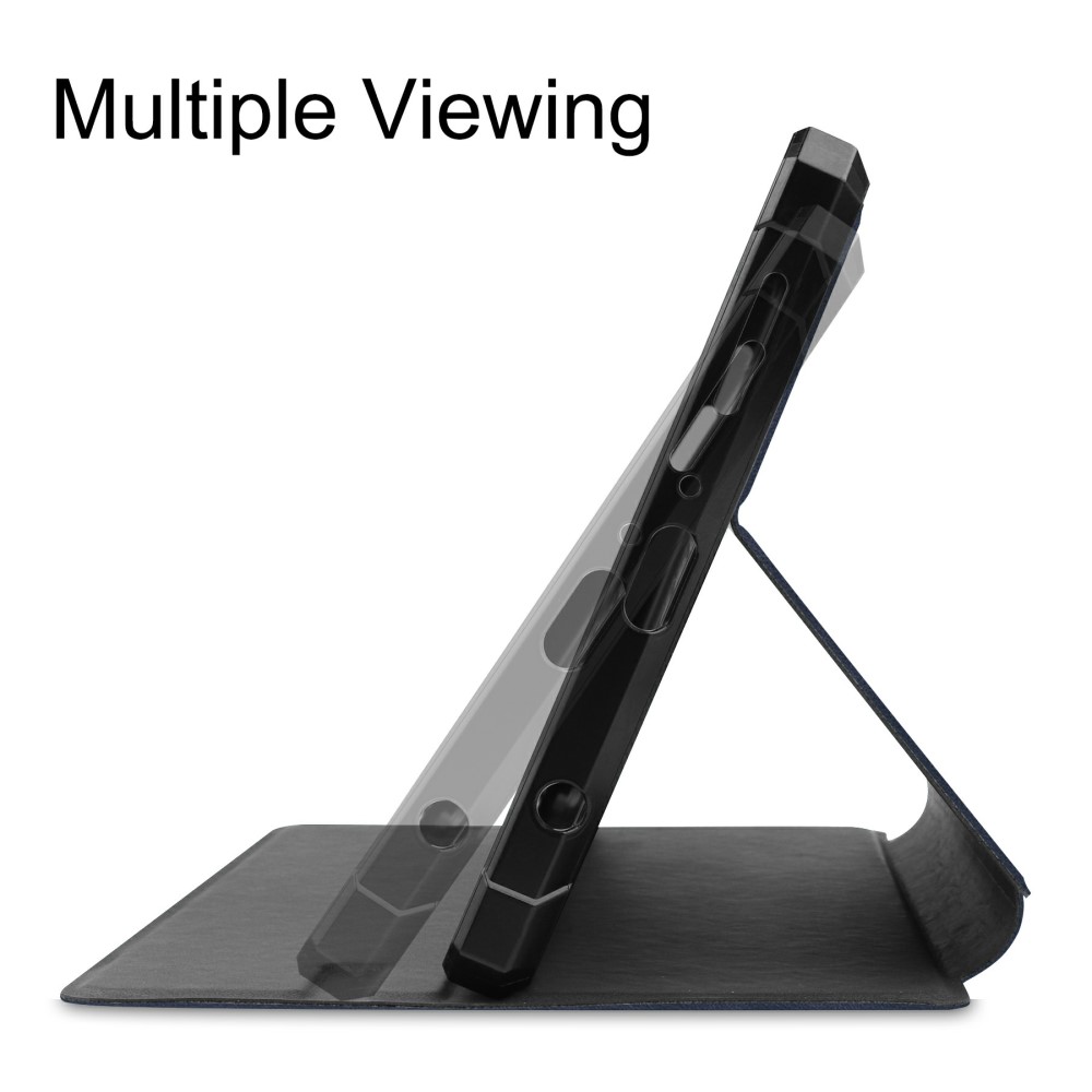  Samsung Galaxy Tab A7 Lite 8.7 - Shockproof Case Stand Fodral - Mörk Blå