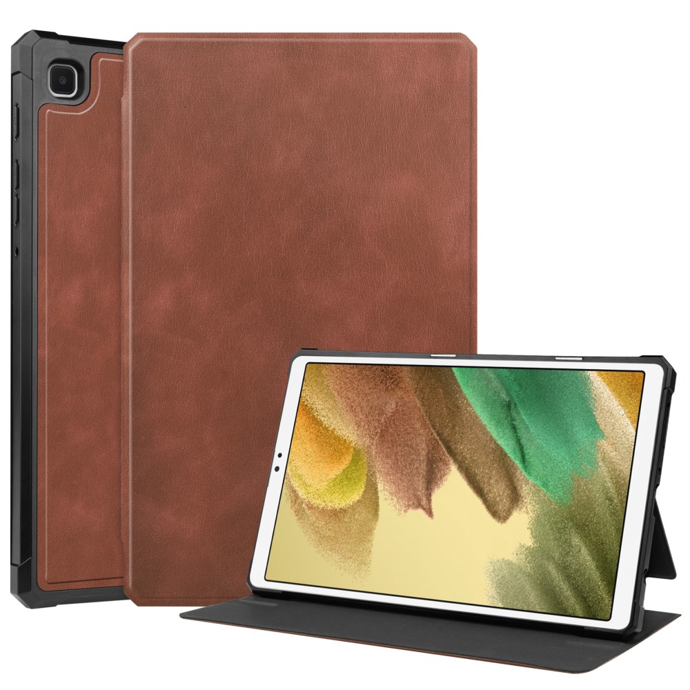  Samsung Galaxy Tab A7 Lite 8.7 - Shockproof Case Stand Fodral - Brun
