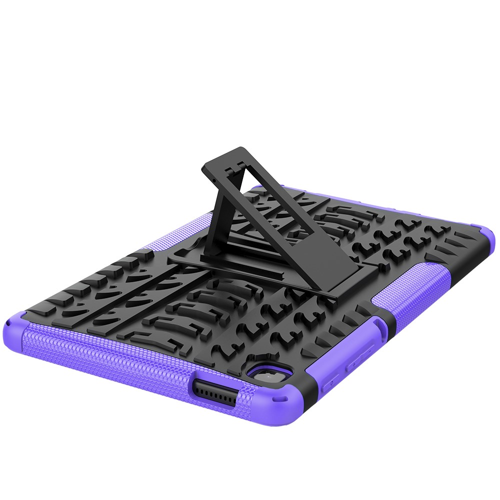  Samsung Galaxy Tab A7 Lite 8.7 - Rugged Kickstand Armor Skal - Lila