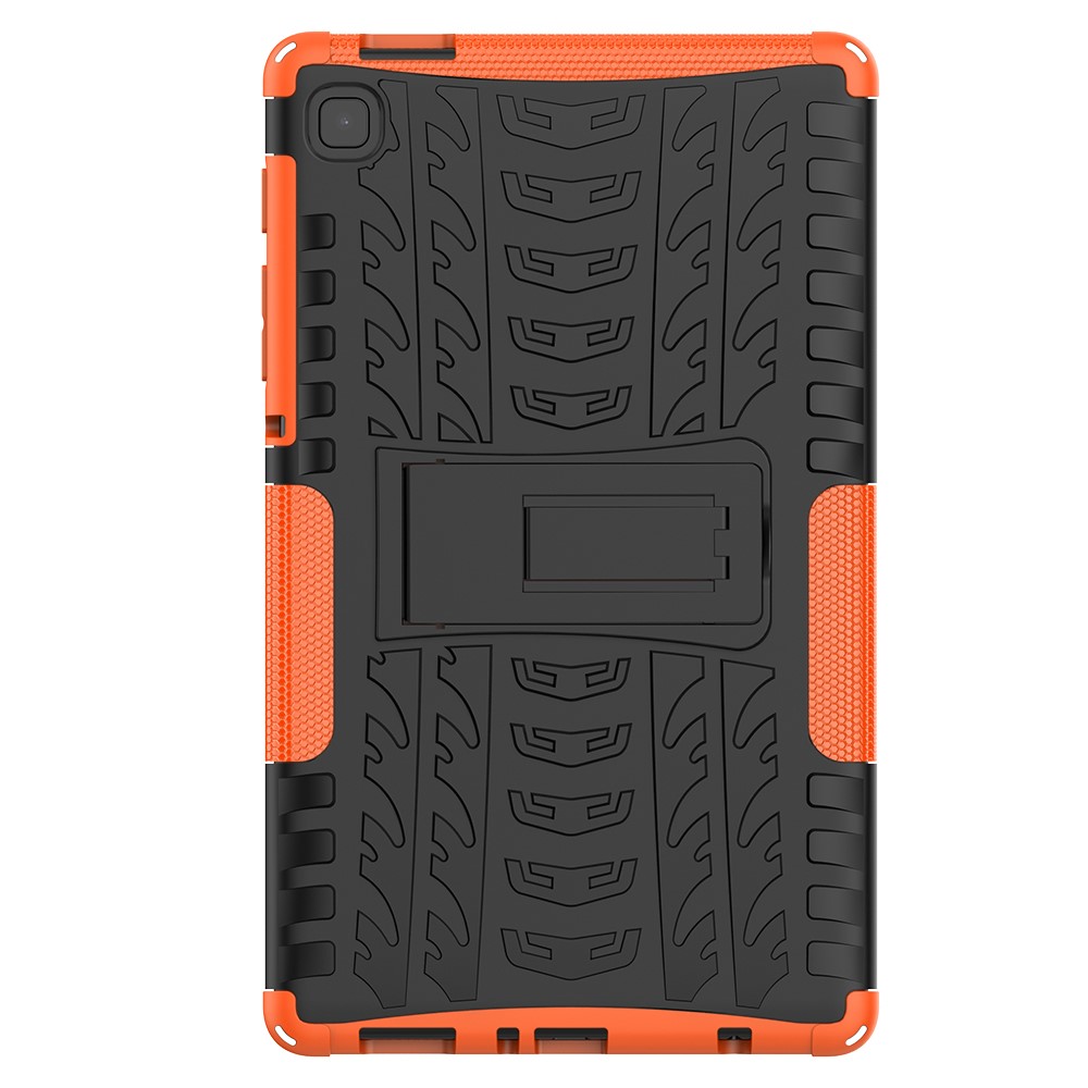  Samsung Galaxy Tab A7 Lite 8.7 - Rugged Kickstand Armor Skal - Orange