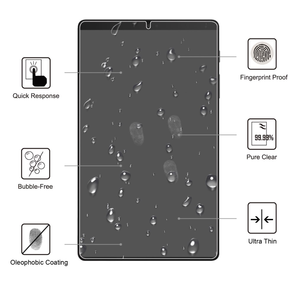  Samsung Galaxy Tab A7 Lite 8.7 - Skärmskydd I Härdat Glas
