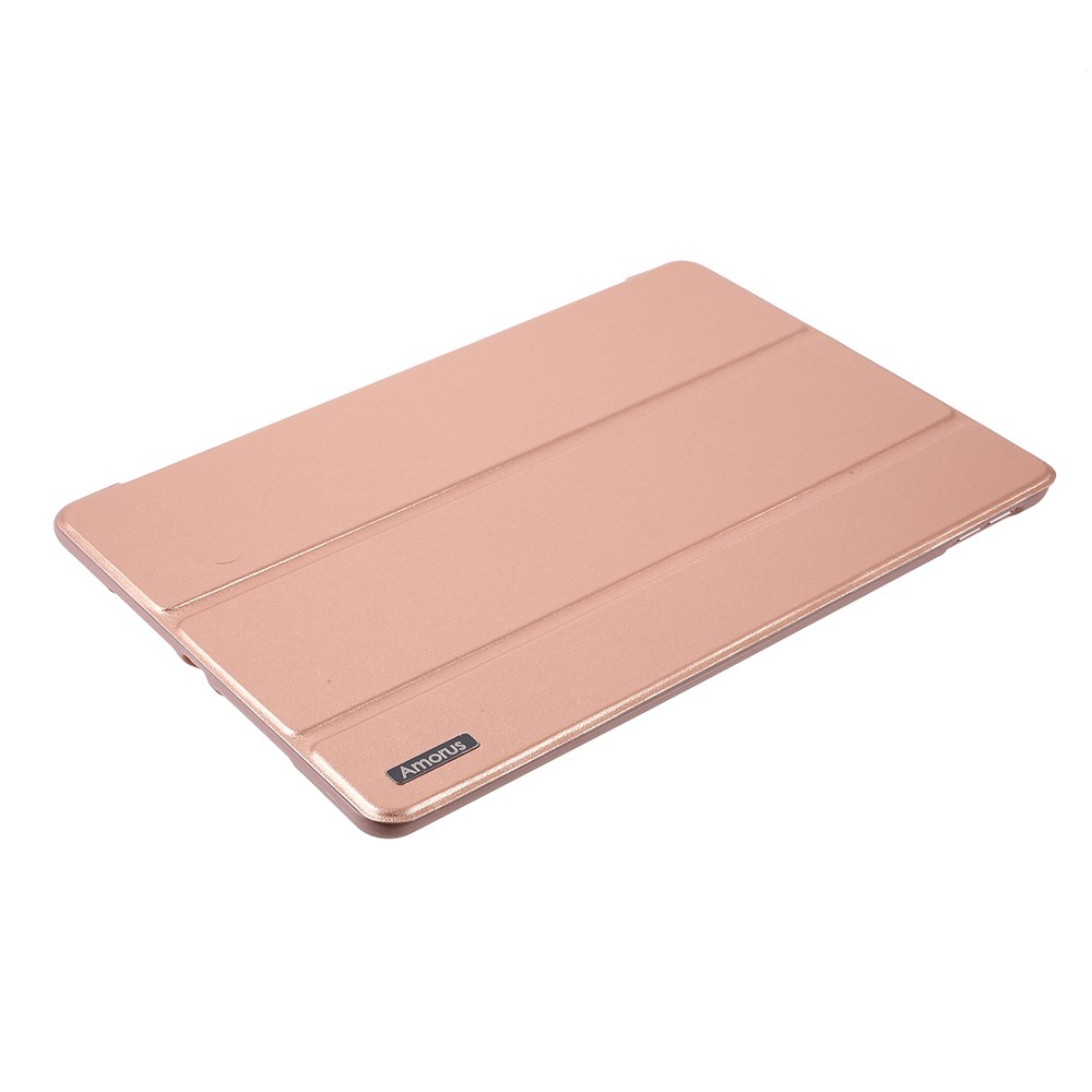 AMORUS AMORUS iPad 10.2 2019/2020/2021 Fodral Tri-Fold Roséguld